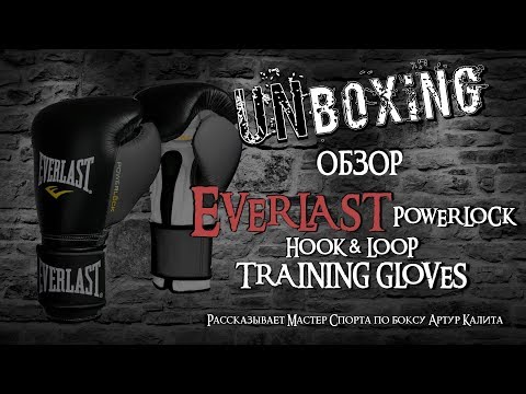 Перчатки боксерские Everlast Powerlock leather