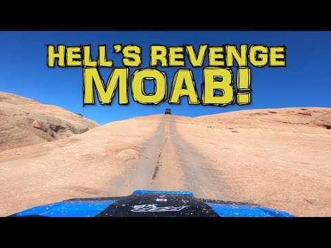 Hell's Revenge in MOAB with 2018 RZR XP Turbo