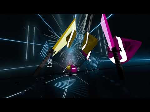 beat saber - custom song - expert + - never sleep alone, Kaskade