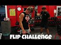 45lb Plate Flip Challenge *impossible*