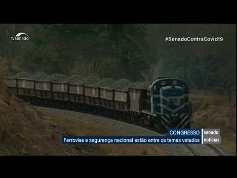 Congresso analisa vetos sobre projetos da nova Lei de Segurança Nacional e da Lei das Ferrovias