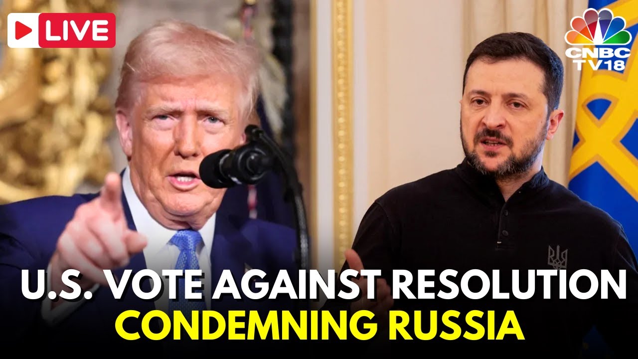 LIVE: U.S. Votes Against U.N. Resolution Condemning Russia for Ukraine War | Trump Zelensky | N18G