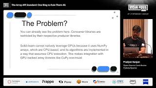 The Array API Standard: One ring to rule them all
