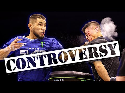CONTROVERSIAL MATCH WITH CHINESE WARRIOR 👀 | Power Slap 17:  Zhao vs Amantayev | FULL MATCH