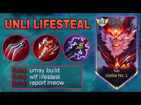 IMMORTAL SUN?! UNLI LIFESTEAL BUILD BREAKS THE GAME! INSANE CHEAT MODE GUIDES + PRO TIPS