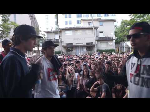 Caio e Ivan vs Greg e 2chá - 1 fase - 15° Central das Rimas - Joinville - 2017