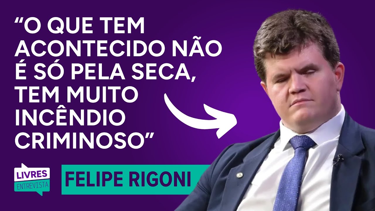 COMO LIDAR COM OS INCÊNDIOS NO BRASIL? | Livres Entrevista com Felipe Rigoni