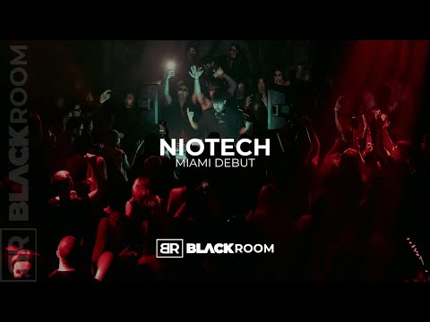 NIOTECH - DJ Set at Black Room - VARIANCE Rave at Underground Warehouse in Miami | FEB 21-25
