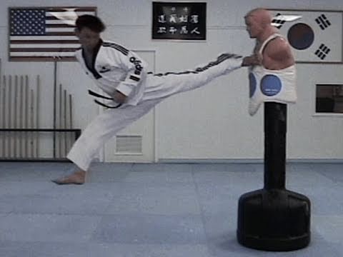 Taekwondo Jump Spin Back Kick Tutorial | TaekwonWoo How to