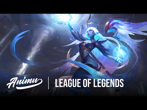 Dawnbringer Soraka  | League Of Legends | Login Screen | Animu
