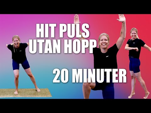 PULS HIT utan hopp på 20 minuter - härlig förbränning