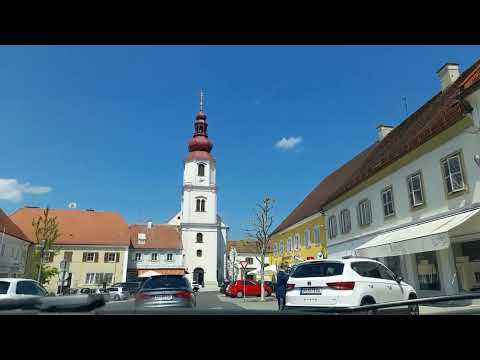 Autofahrt Fehring, Südoststeiermark