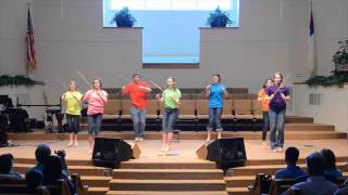 Lord of the Dance - Villa Heights Baptist Youth Dowel Rod Ministry Team - Roanoke