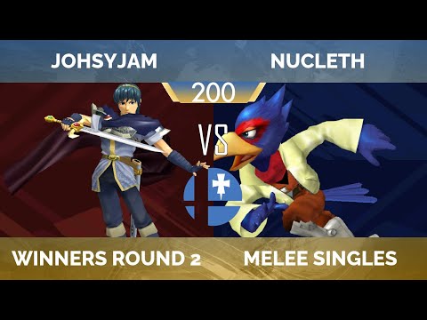 RogaSmash 200: SSBM Winners R2 – JohsyJam (Marth) vs Nucleth (Falco)