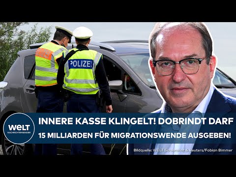 HAUSHALT: Im Innenministerium klingelt die Kasse! Dobrindt rüstet massiv für Migrationswende auf