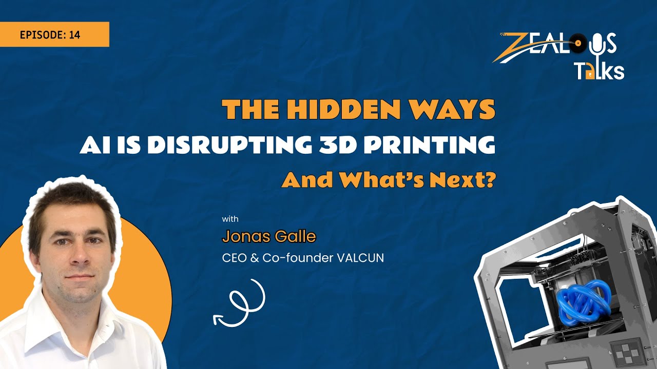 Podcast on Use of AI in  3D Printing : A closer look