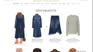 Michael Kors on Moda Operandi 360 Photography