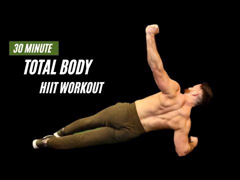 30 Min Dumbbell HIIT Workout for Fat Loss & Muscle Building - Follow Along HIIT at Home (NO REPEAT)