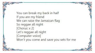 CSS - Let&#39;s Reggae All Night Lyrics