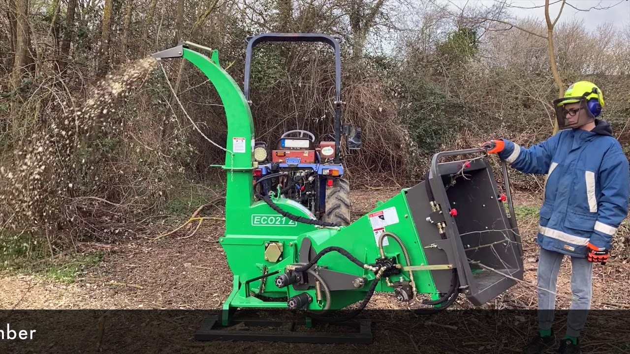 Új GEO ECO 21 ágdaráló-ágaprító, 15 cm vágási átmérő