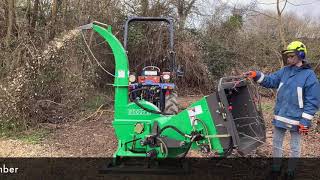 Új GEO ECO 21 ágdaráló-ágaprító, 15 cm vágási átmérő