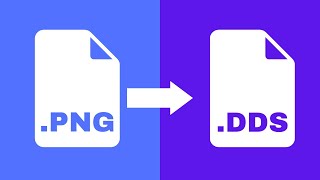 How to Convert PNG To DDS