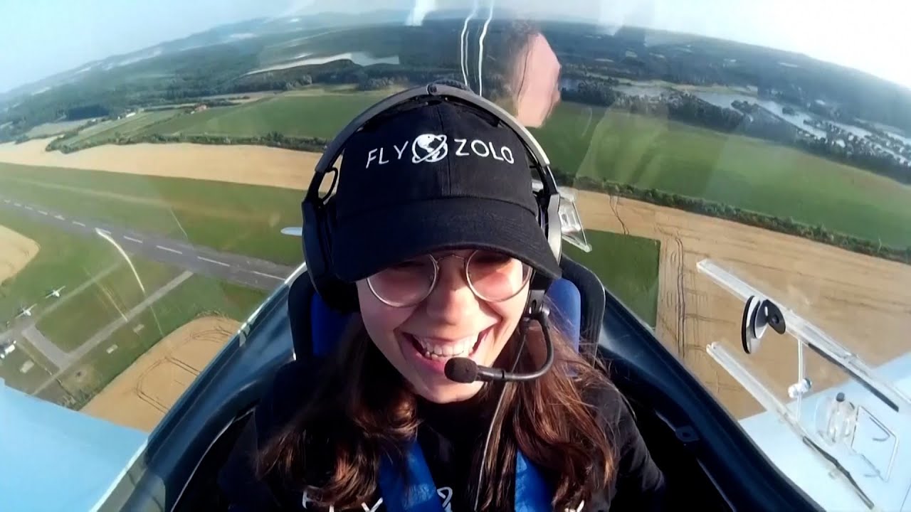 19-Year-Old Wants to Be Youngest Woman to Fly Around World - YouTube