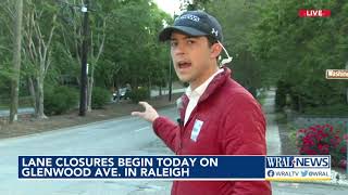 Glenwood Ave. work starts Monday