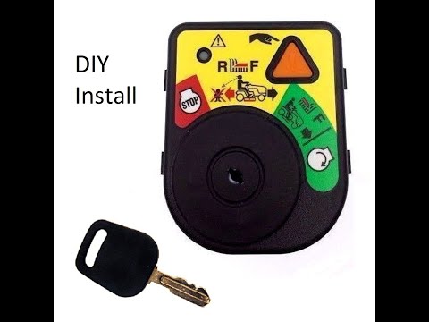DIY Install Ignition Switch On MTD Troy-Bilt Rover Remington Yard Machines Columbia Murray Cub Cadet