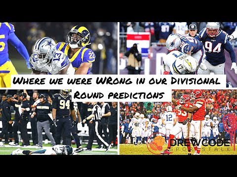 What Playoff Predictions We Got WRONG | NFL Playoffs | Drew Code Sports Talk