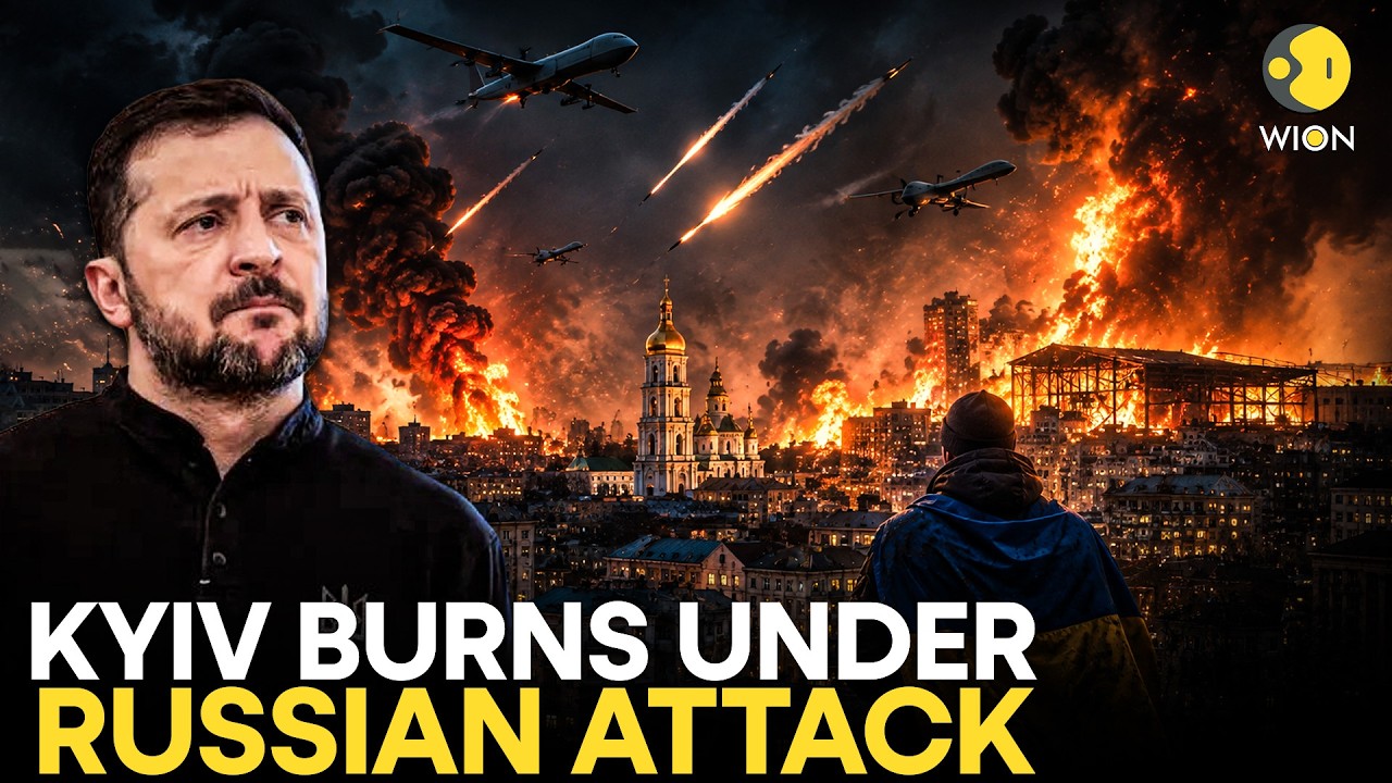 Russia-Ukraine War: 4 Dead After Russia Strikes Kyiv  | Ukraine Hits Back At Russian Refinery | WION