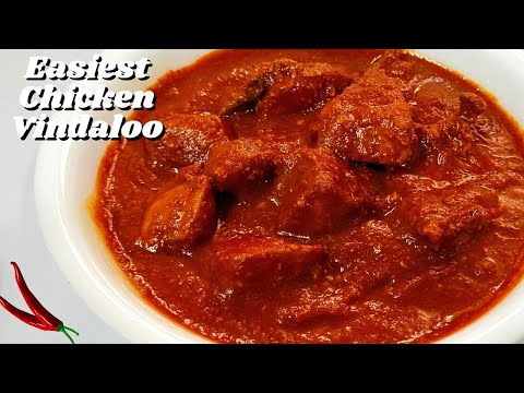Easiest Chicken Vindaloo Recipe | Quick Vindhalo Recipe | East Indian Indyal Recipe, Vindaloo Masala