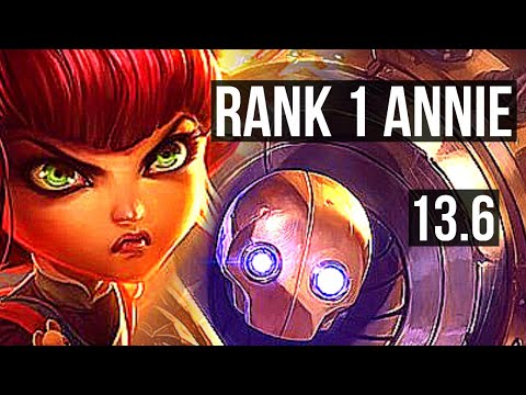 ANNIE & Varus vs BLITZCRANK & Xayah (SUP) | Rank 2, Rank 1 Annie, 68% winrate | KR Challenger | 13.6