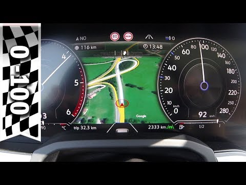 VW Touareg V6 TDI (286 PS) 2018: Beschleunigung 0-100 km/h & Soundcheck, Acceleration 0-60 mph