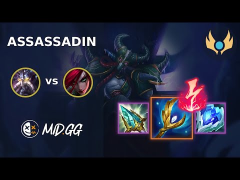 MID.GG: [ Assassadin ] Kassadin MID vs Katarina | NA CHALLENGER | LOL Season 2025