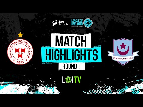 SSE Airtricity Men's Premier Division Round 1 | Shelbourne 0-0 Drogheda United | Highlights