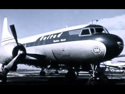United Convair CV-340 Promo Film - 1955