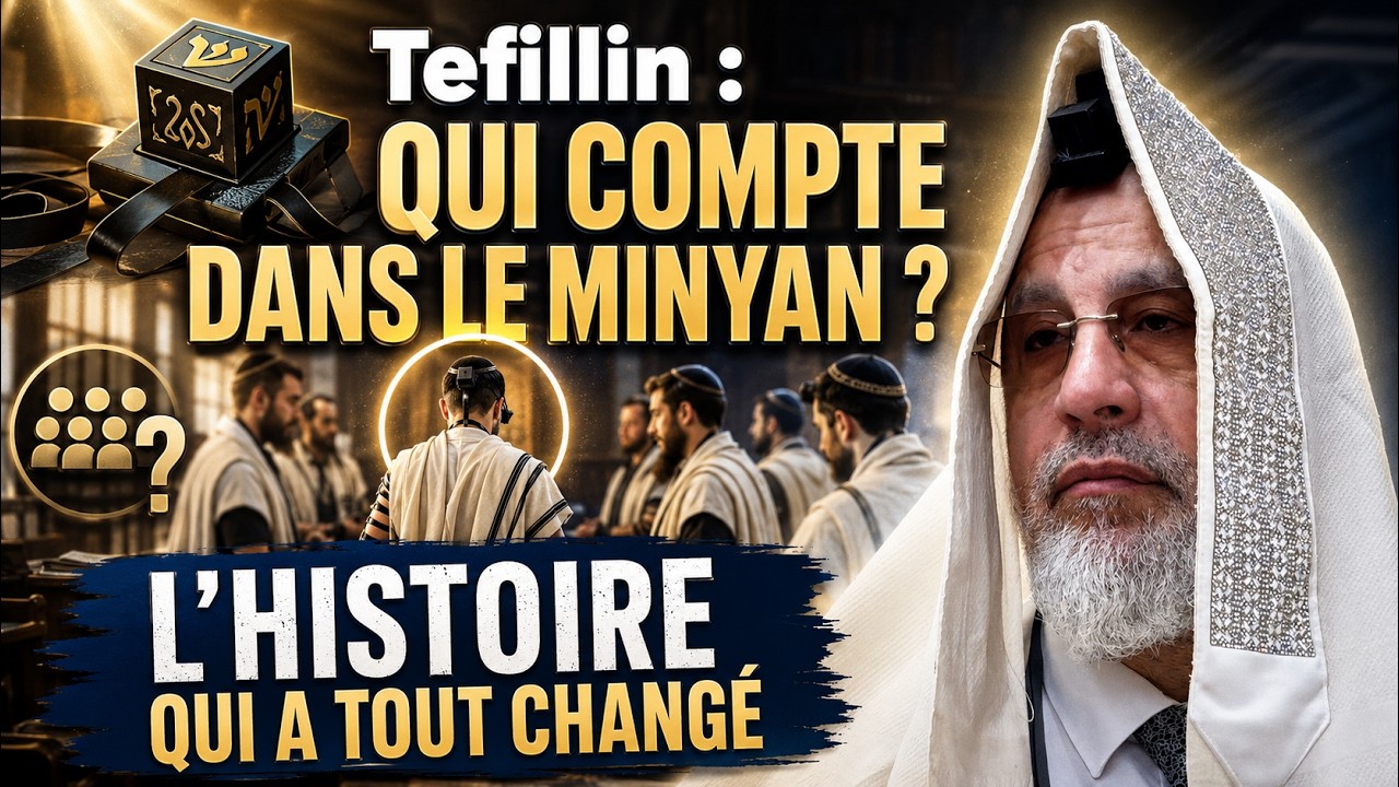 Tefillin : Qui compte dans le Minyan ? L'histoire qui a tout changé