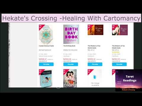 Pre-order tarot and oracle decks up until May 2021...