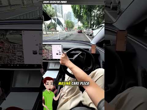 Parcarea perfectă fără să se uite în oglinzi 😱🚗