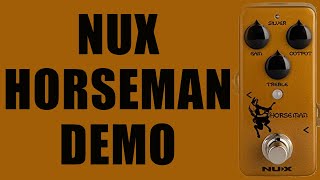 Video thumbnail for NUX - NOD-1 Horseman (Klon Clone) - Single Coil Demo by Ryan Lutton