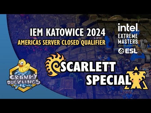 Scarlett vs SpeCial - ZvT | IEM Katowice 2024 - Americas Server Closed Qualifier | SC2 Tournament