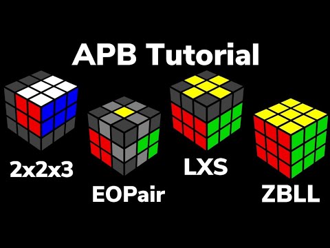 APB Speedcubing Method Tutorial (Beginners)