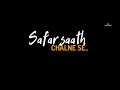 Yuhi Kat Jayega Safar Saath Chalne Se Romantic Song Status Black Screen Status Old Song Status