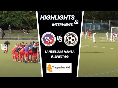 SC Vorwärts Wacker 04 - ASV Hamburg  | Landesliga Hansa 9. Spieltag | Zusammenfassung