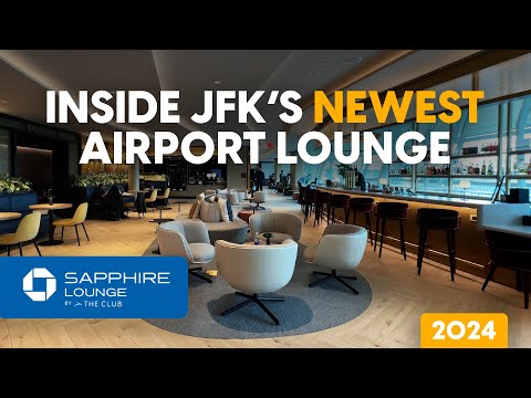 NEW Chase Sapphire Lounge by The Club at JFK Airport