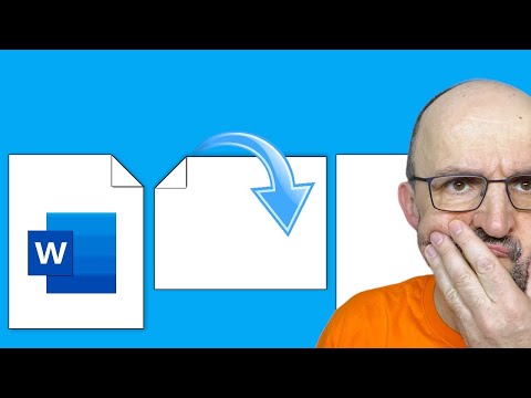 Here's how to set a single page in landscape format in Word!
