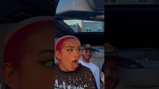 I was singing in the car &amp; then my sister did this…😂😭