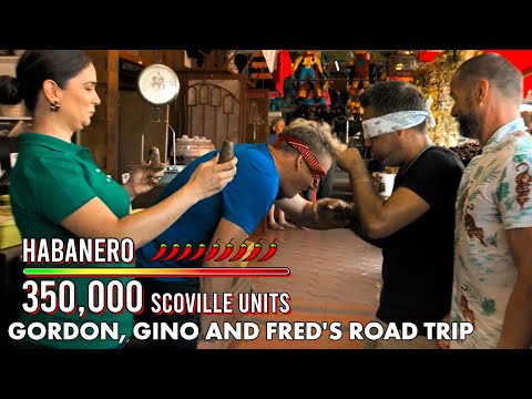 Gordon & Gino Blindly Eat Habaneros | Gordon, Gino and Fred's Road Trip