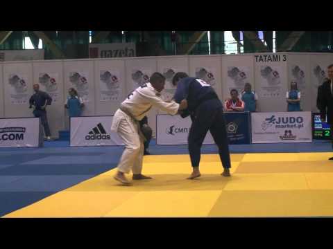 Judo Veterans EM 2012 Opole M2-90kg Hanbauer (AUT) - Taimaskanov (RUS)